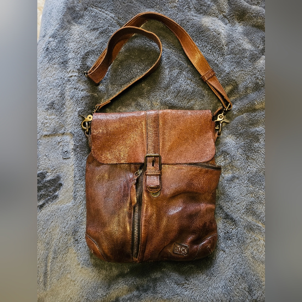 Bed Stu Jack Leather Crossbody Purse